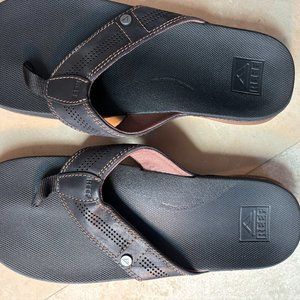 Men's Reef Leather Sandal Size 11